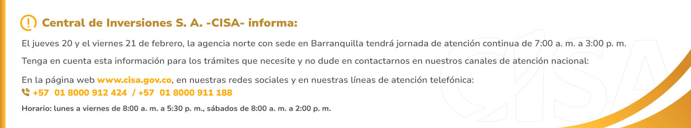 Horario Barranquilla 